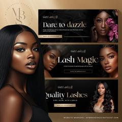 3 Website Banners