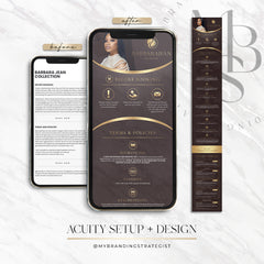 Acuity Scheduling Design