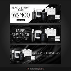 3 Website Banners