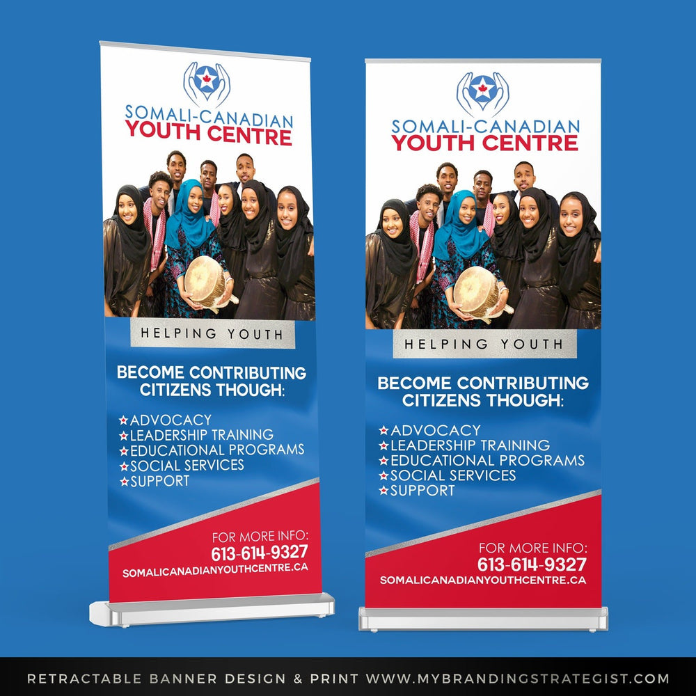 MOCKUP RETRACTABLE BANNER