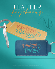 Custom Leather Keychains