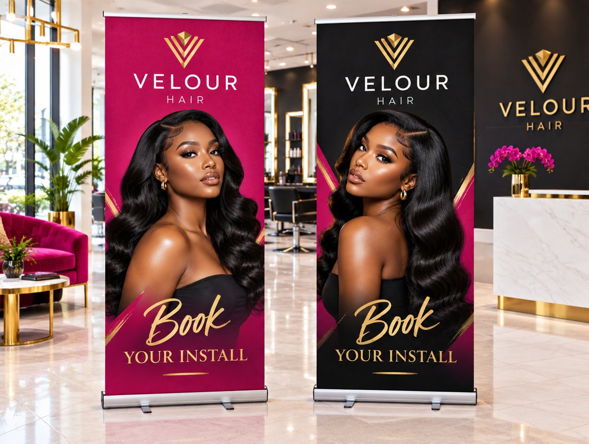 Retractable banner