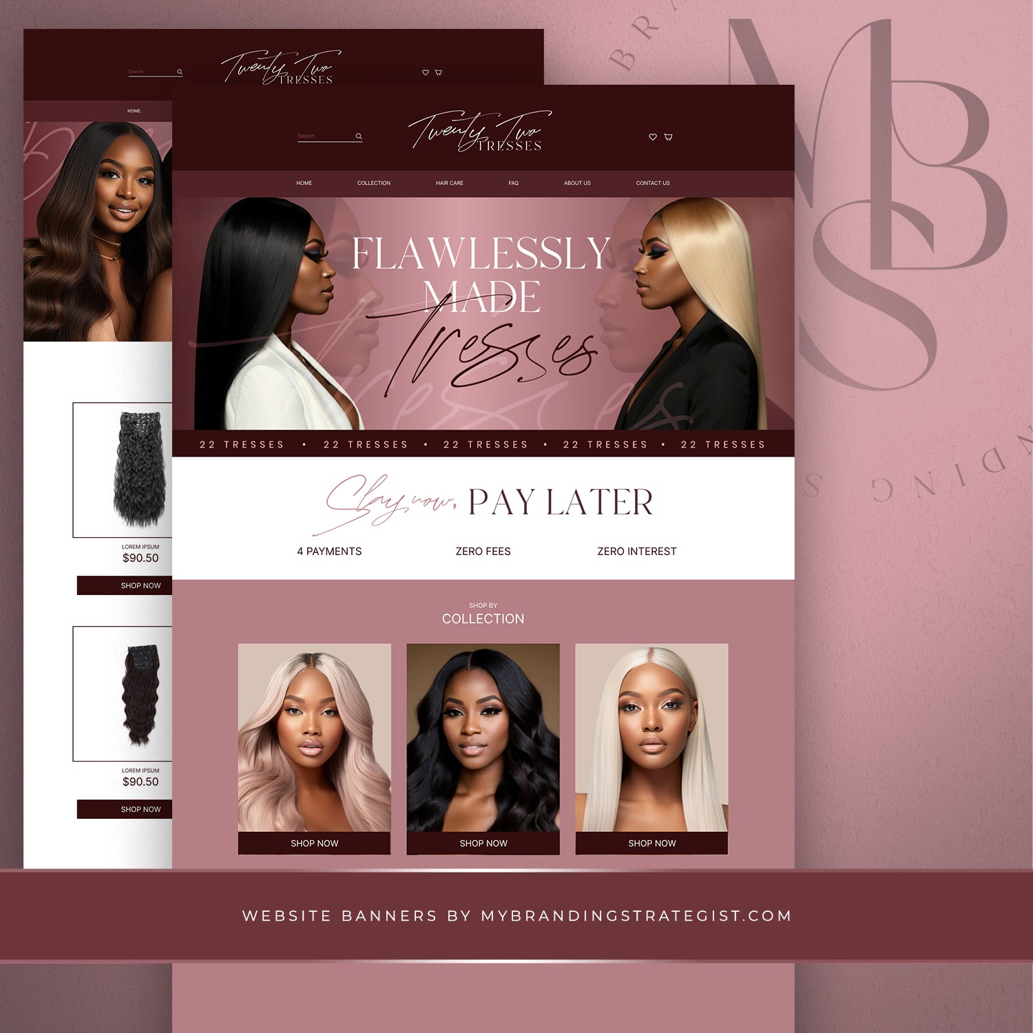3 Website Banners