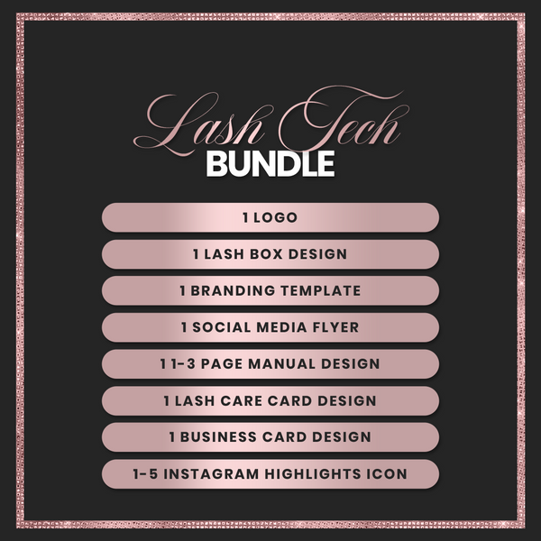 Lash tech Bundle