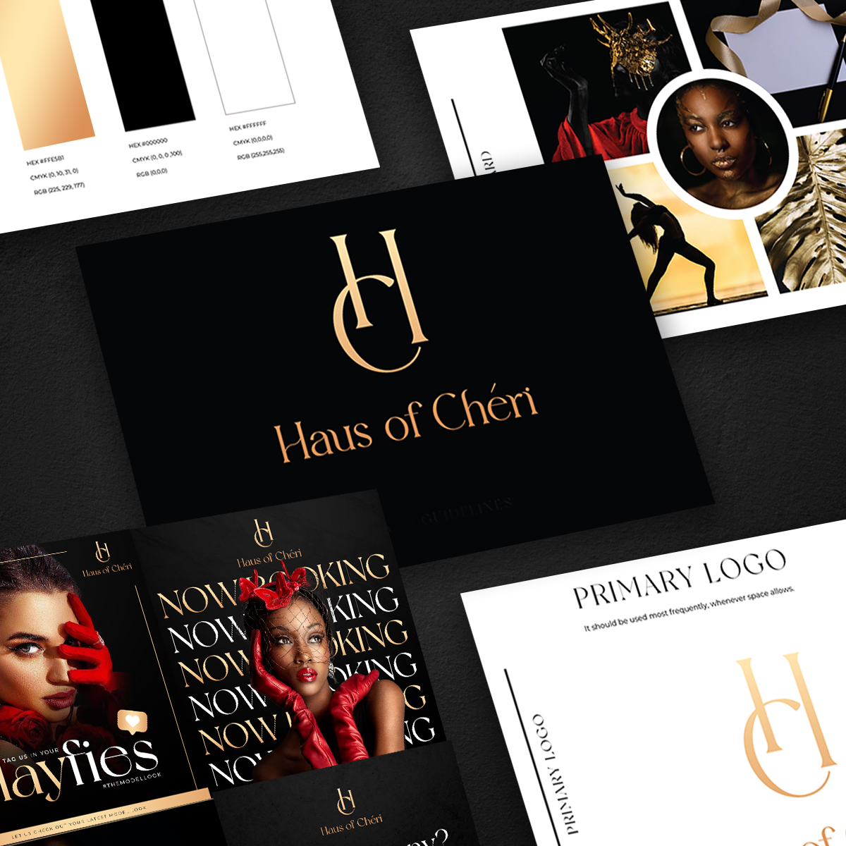 The Luxe Brand Identity Package
