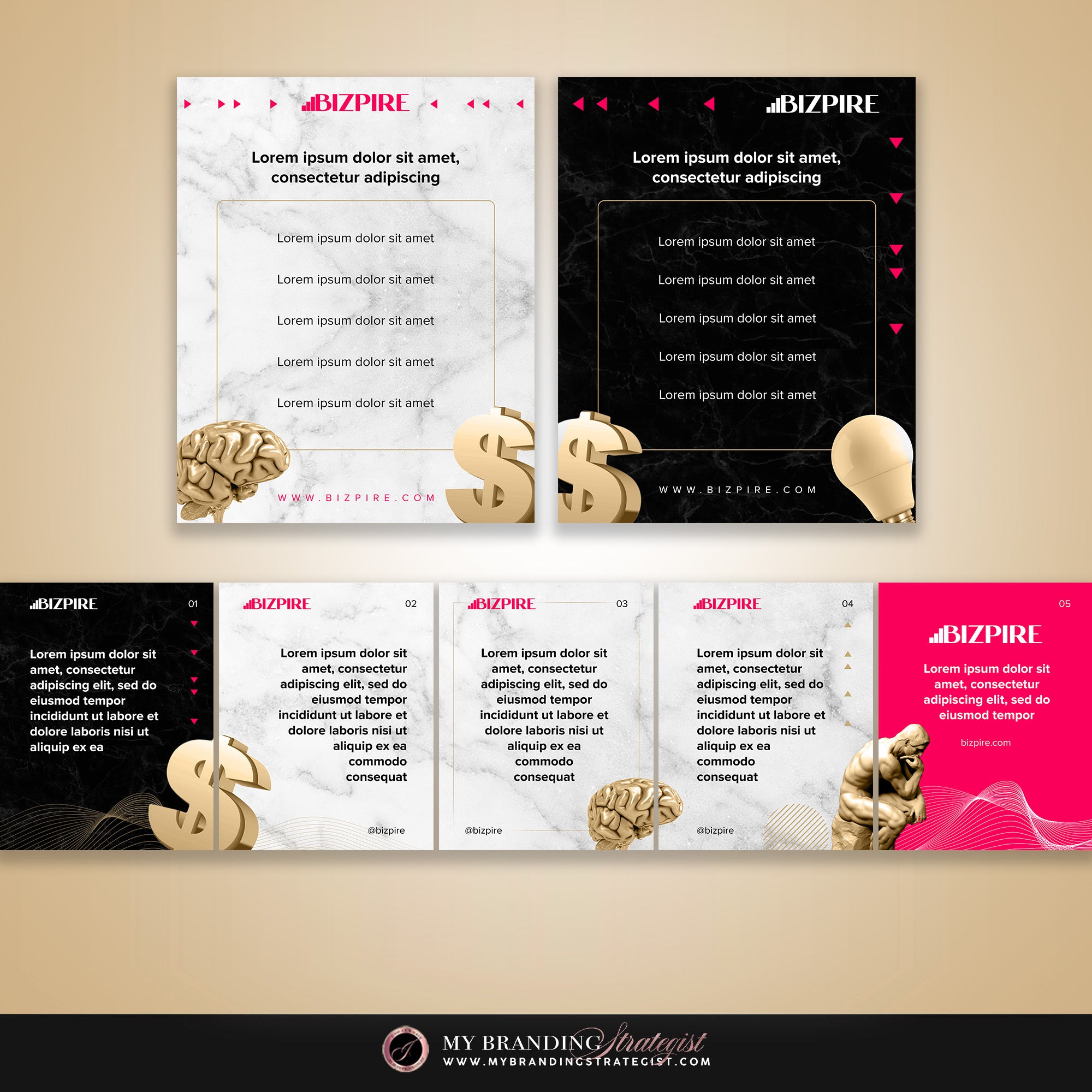 20 Page Pitch Deck/Course Design