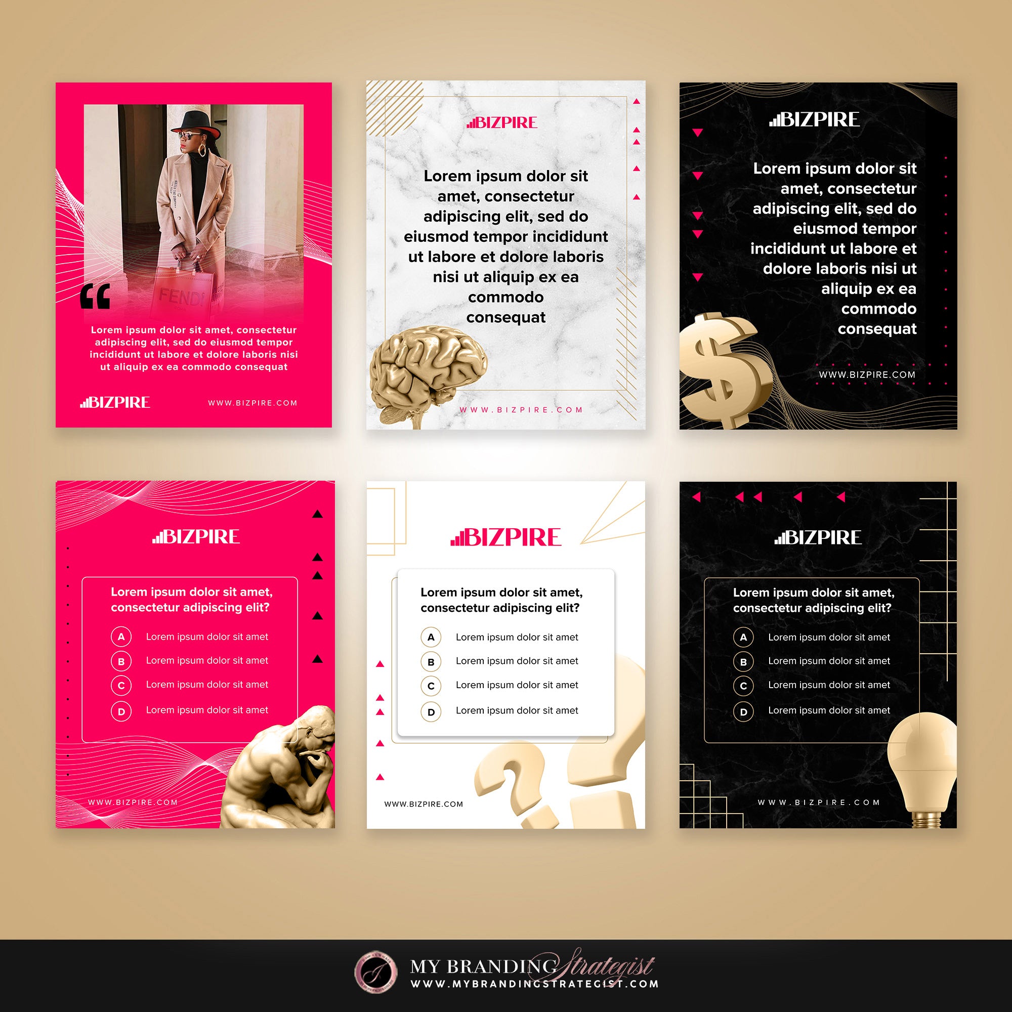 20 Page Pitch Deck/Course Design