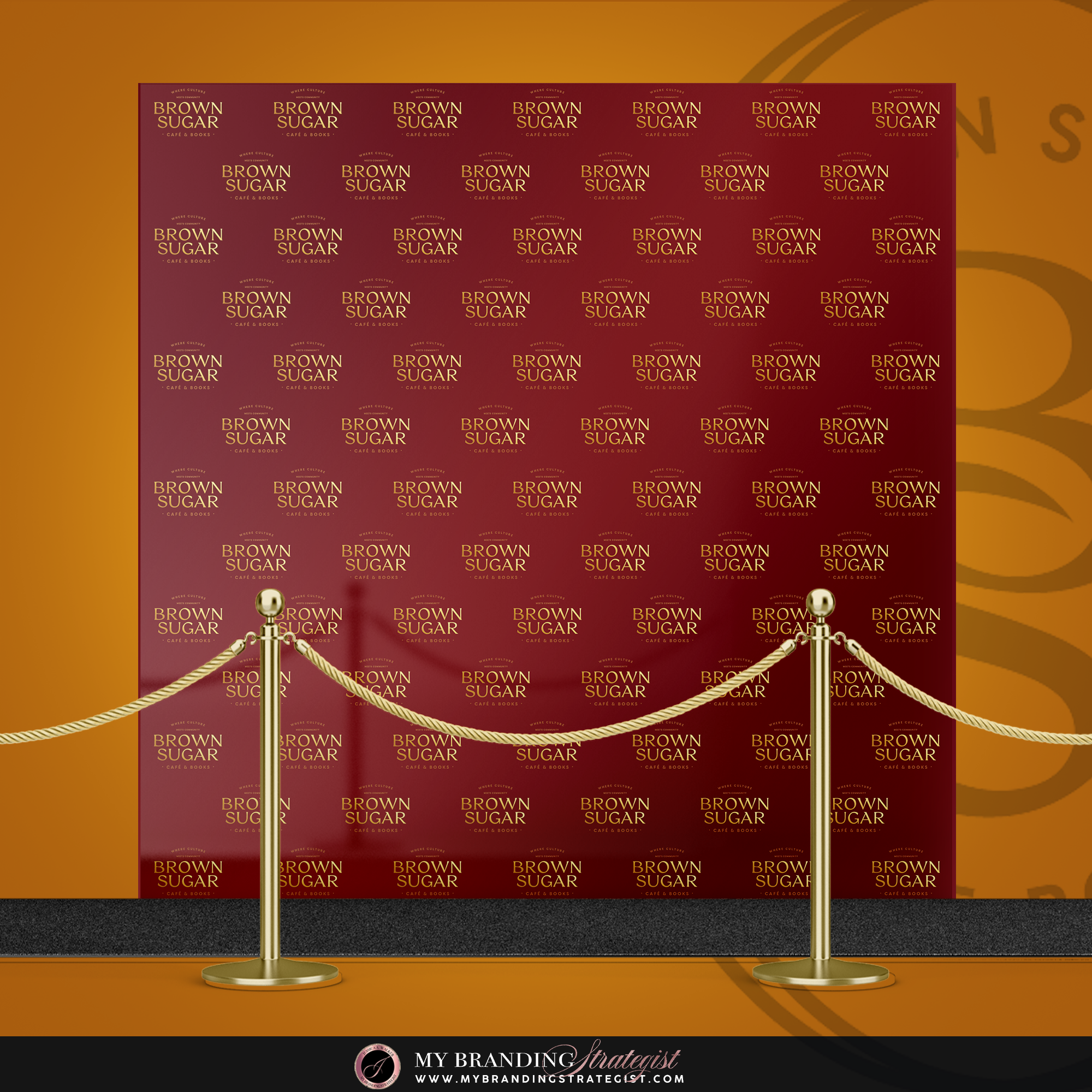 Step and Repeat Banner