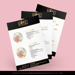 Order Forms/Sales Sheets