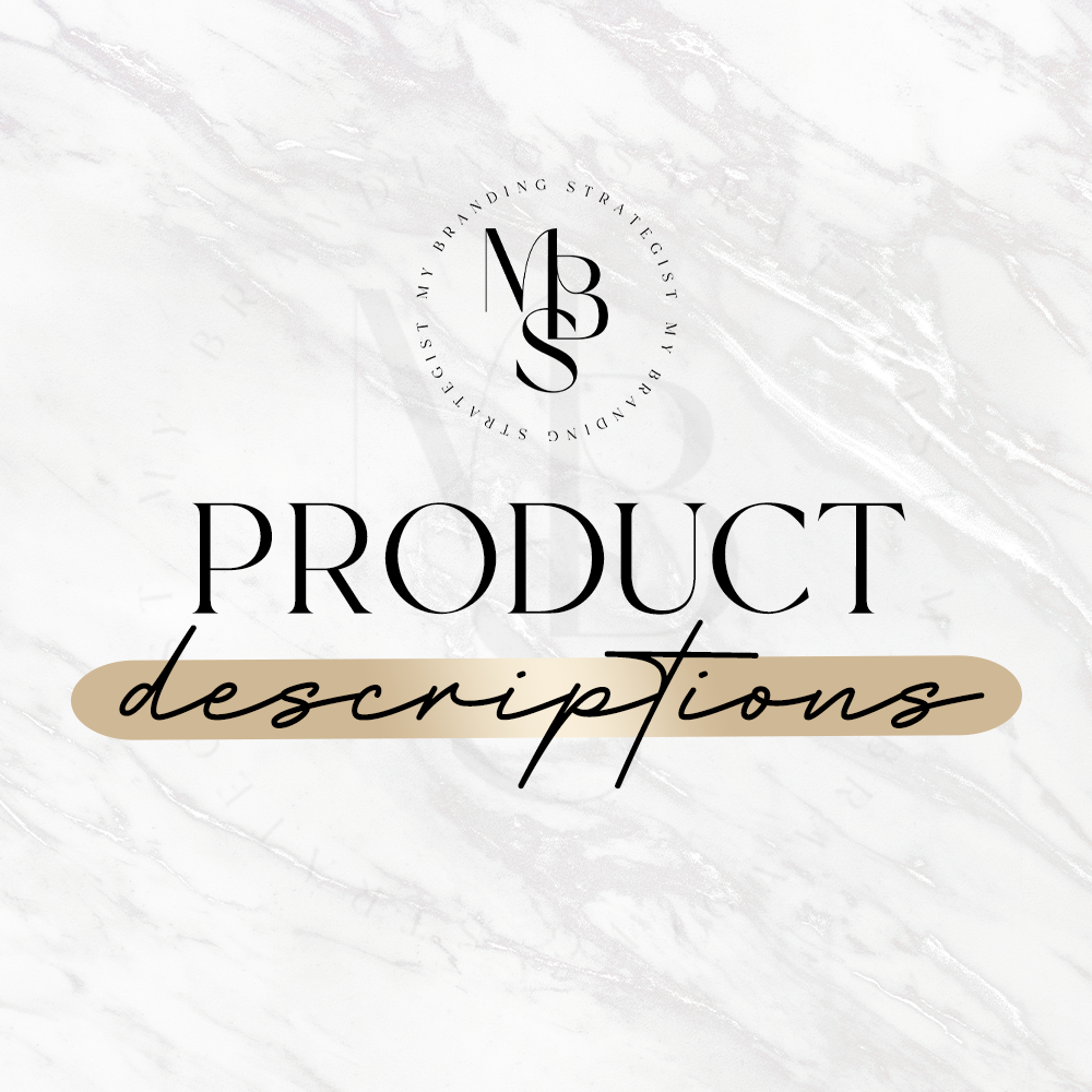 Service/Product Description (per description)