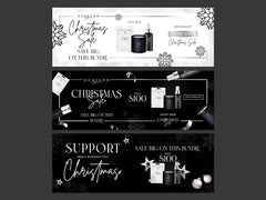 3 Website Banners