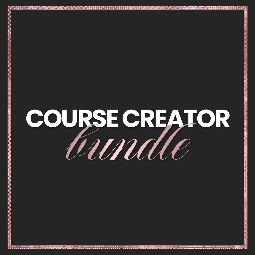 Course Creator Design Bundle (Choose 3)