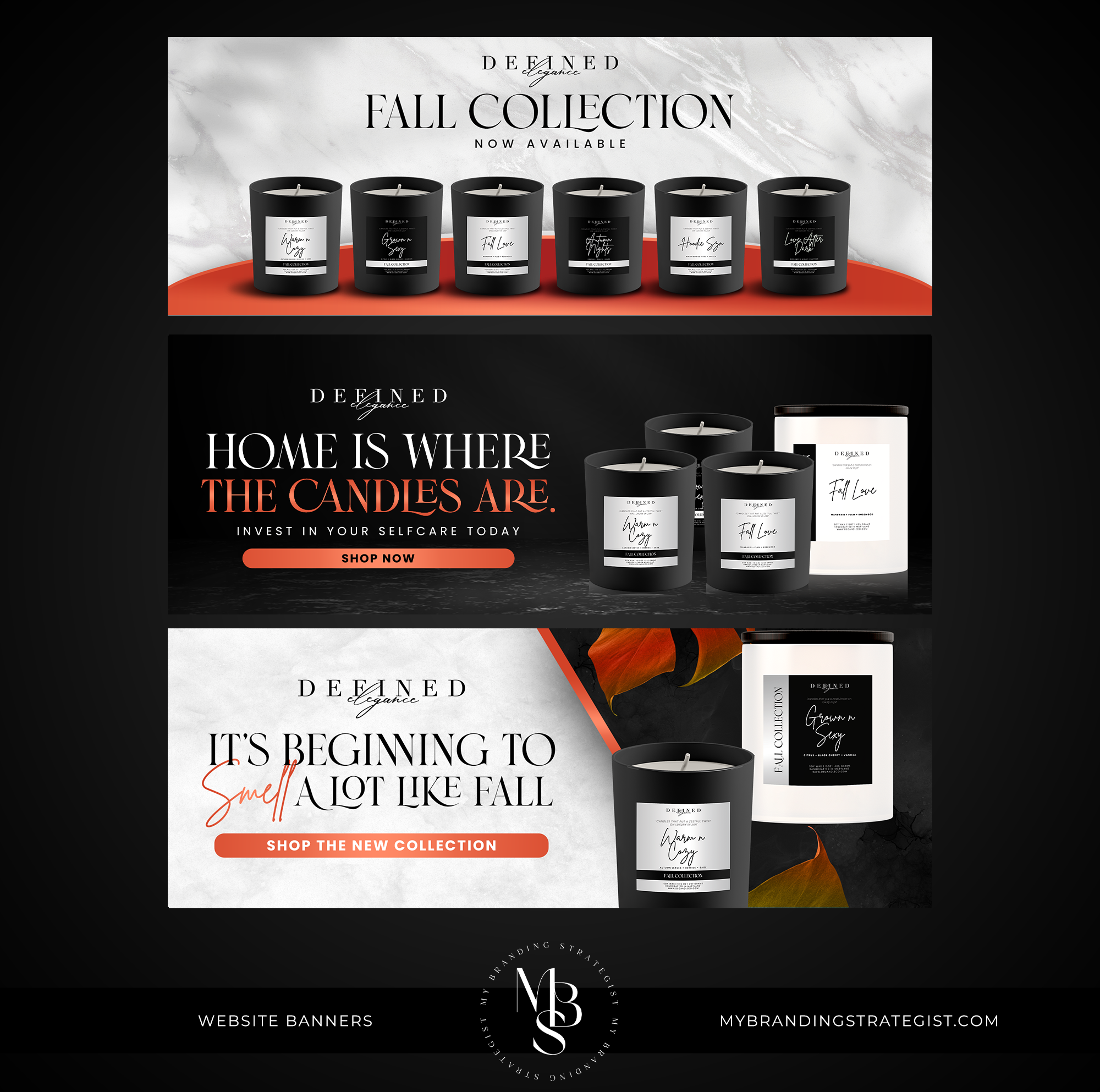 3 Website Banners
