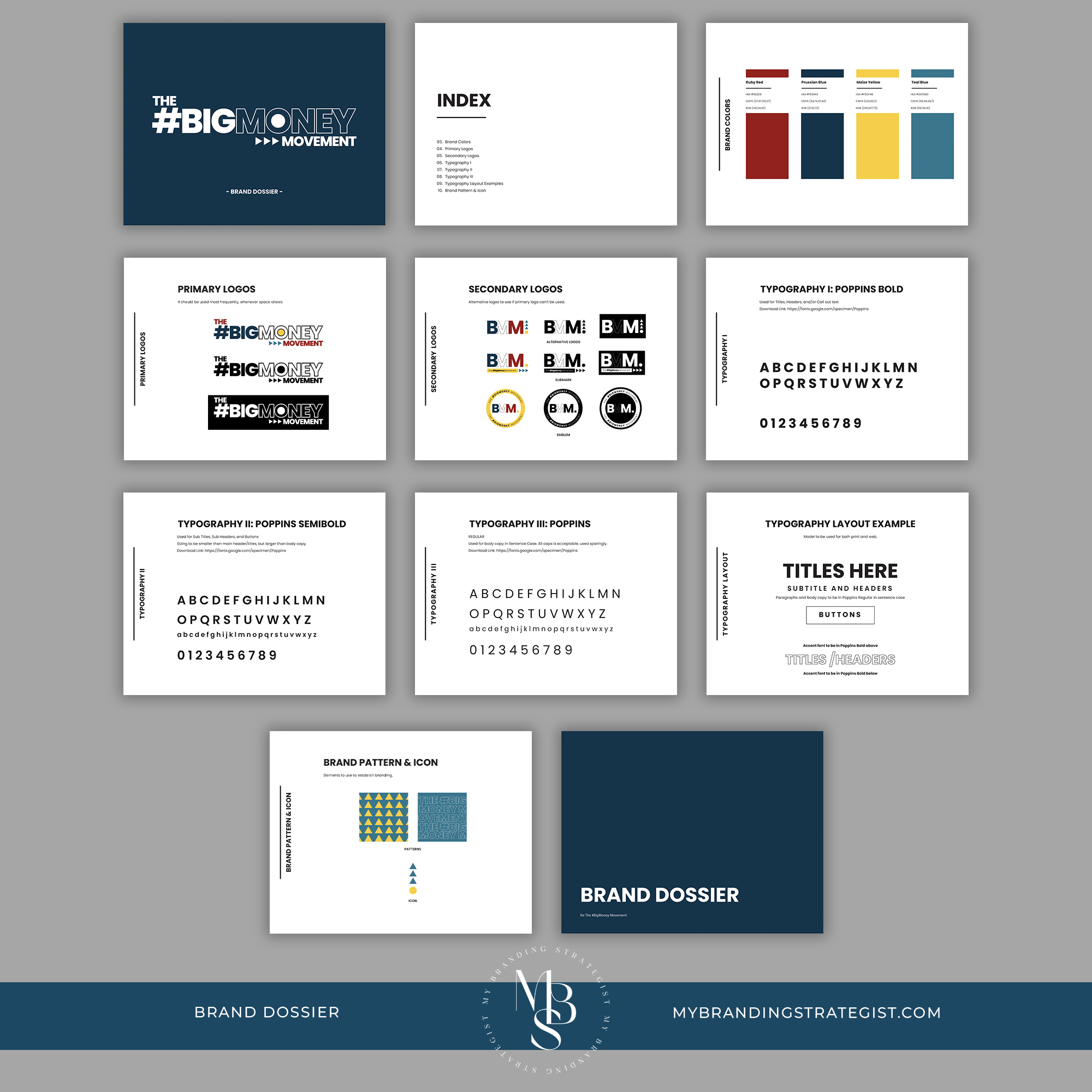 The Luxe Brand Identity Package